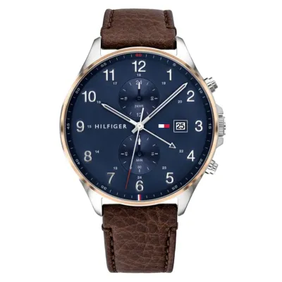 Tommy Hilfiger Men's West Chronograph Blue Dial Watch